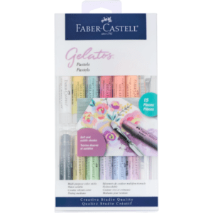 Faber-Castell Gelatos Water Soluble Cryon 15pc Set - Patels