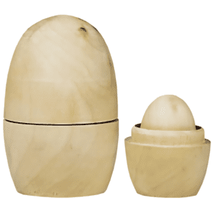 Dala Wooden Stacking Eggs Set of 3 eggs, egg, wooden, craft, create, stacking, russian doll, fun, kids