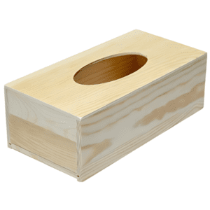 Dala Wooden Tissue Box craft; blank; blanks; wood; wooden; tissue box; tissue boxes; box