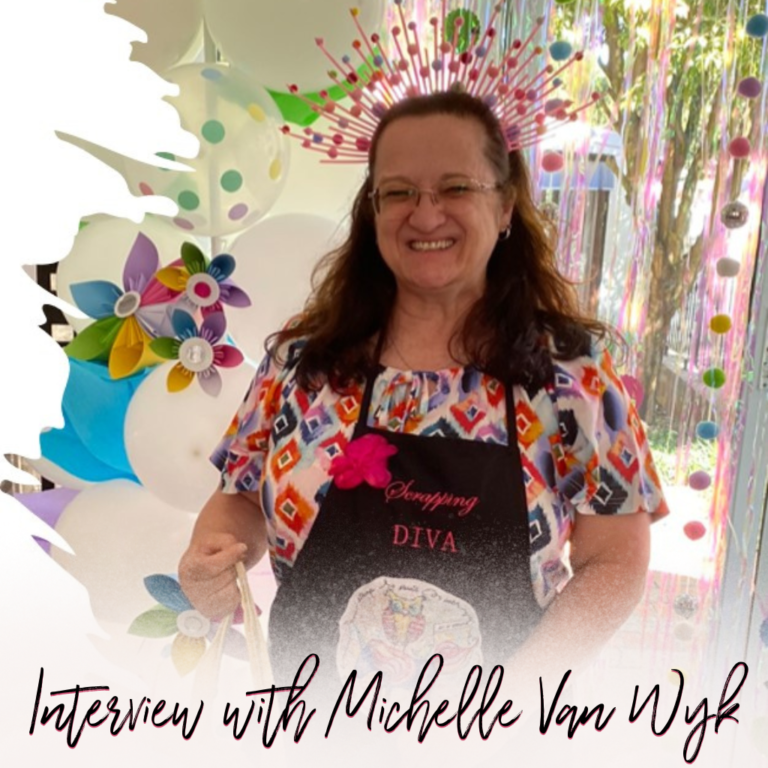 Interview with Michelle Van Wyk Crafting Memories, One Page at a Time